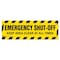 Signmission Emergency Shut Off 18in Non-Slip Floor Marker, 12PK, 16 in L, 16 in H, FD-R-16-12PK-99848 FD-R-16-12PK-99848 - alternate 1